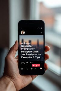 AI Image Generator Prompts for Instagram 2026: 30+ Ready-to-Use Examples & Tips