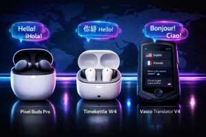 Best AI Translation Device 2026: Google Pixel Buds Pro vs Timekettle W4 vs Vasco Translator V4 – Which One Wins?
