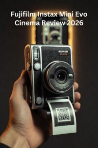 Fujifilm Instax Mini Evo Cinema Review 2026: Revolutionary Video QR Prints, AI-Era Filters & Real-World Testing