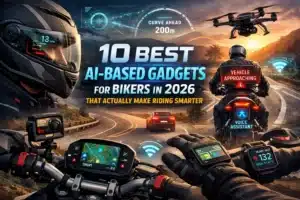 10 Best AI-Based Gadgets for Bikers in 2026 That Actually Make Riding Smarter