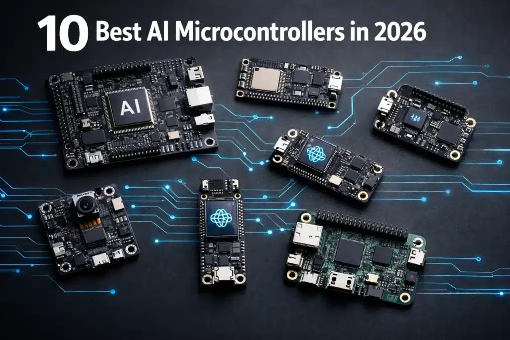 10 Best AI Microcontrollers in 2026: Smarter Chips for Every Builder