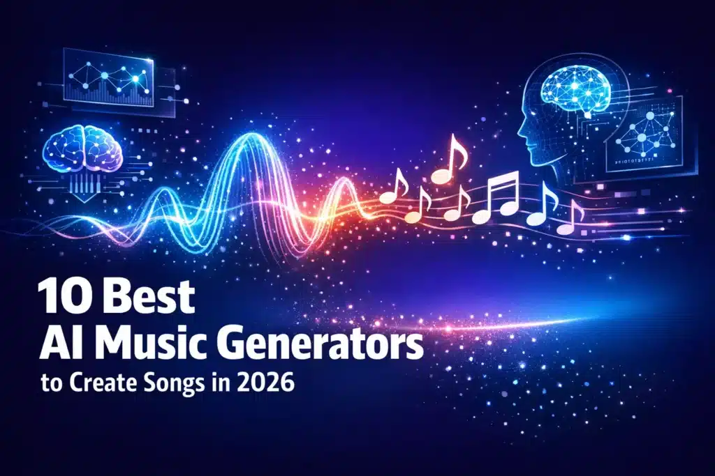 10 Best AI Music Generators to Create Songs in 2026 (Tested & Ranked)