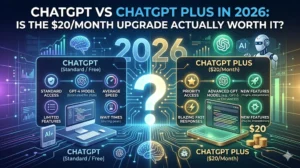 ChatGPT vs ChatGPT Plus in 2026: Is the $20/Month Upgrade Actually Worth It?