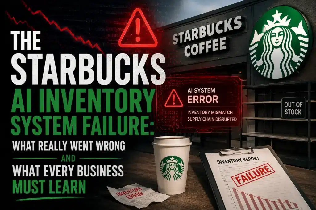 The Starbucks AI Inventory System Failure: What Really Went Wrong and What Every Business Must Learn